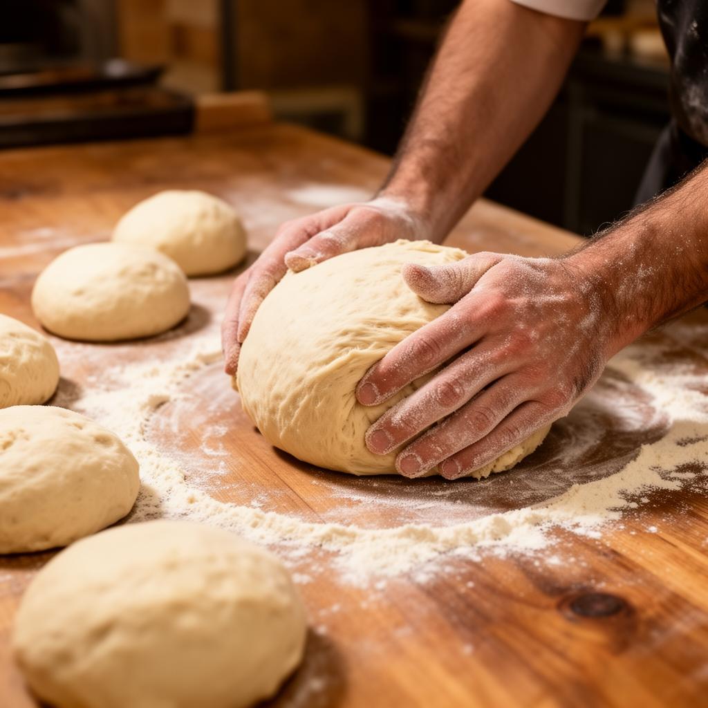 Fresh dough made daily